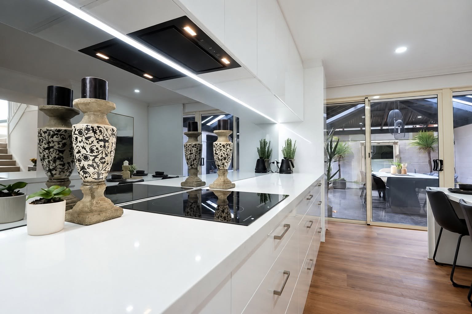 Dark Cabinetry